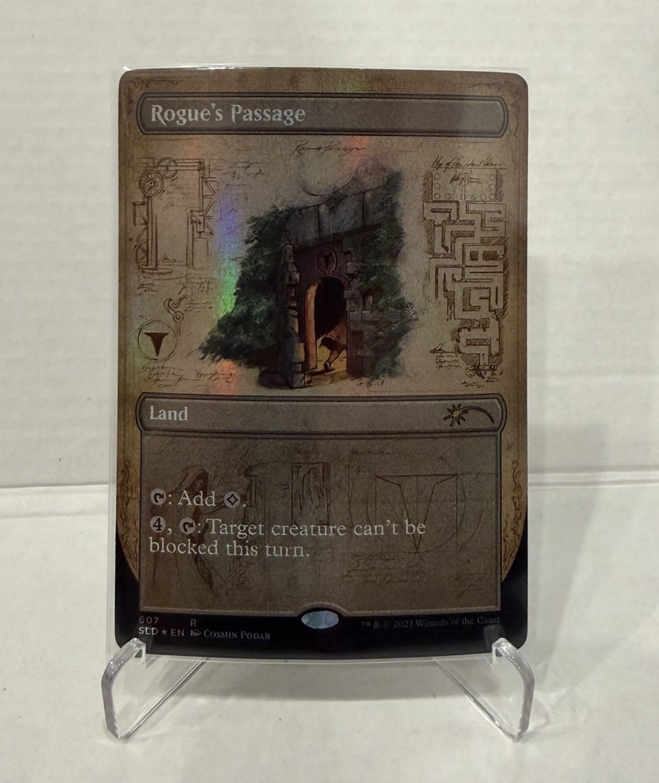 2021 Rogue’s Passage #607 Borderless Foil MTG Secret Lair Drop SLD 2021 Rogue’s Passage #607 Borderless Foil MTG Secret Lair Drop SLD