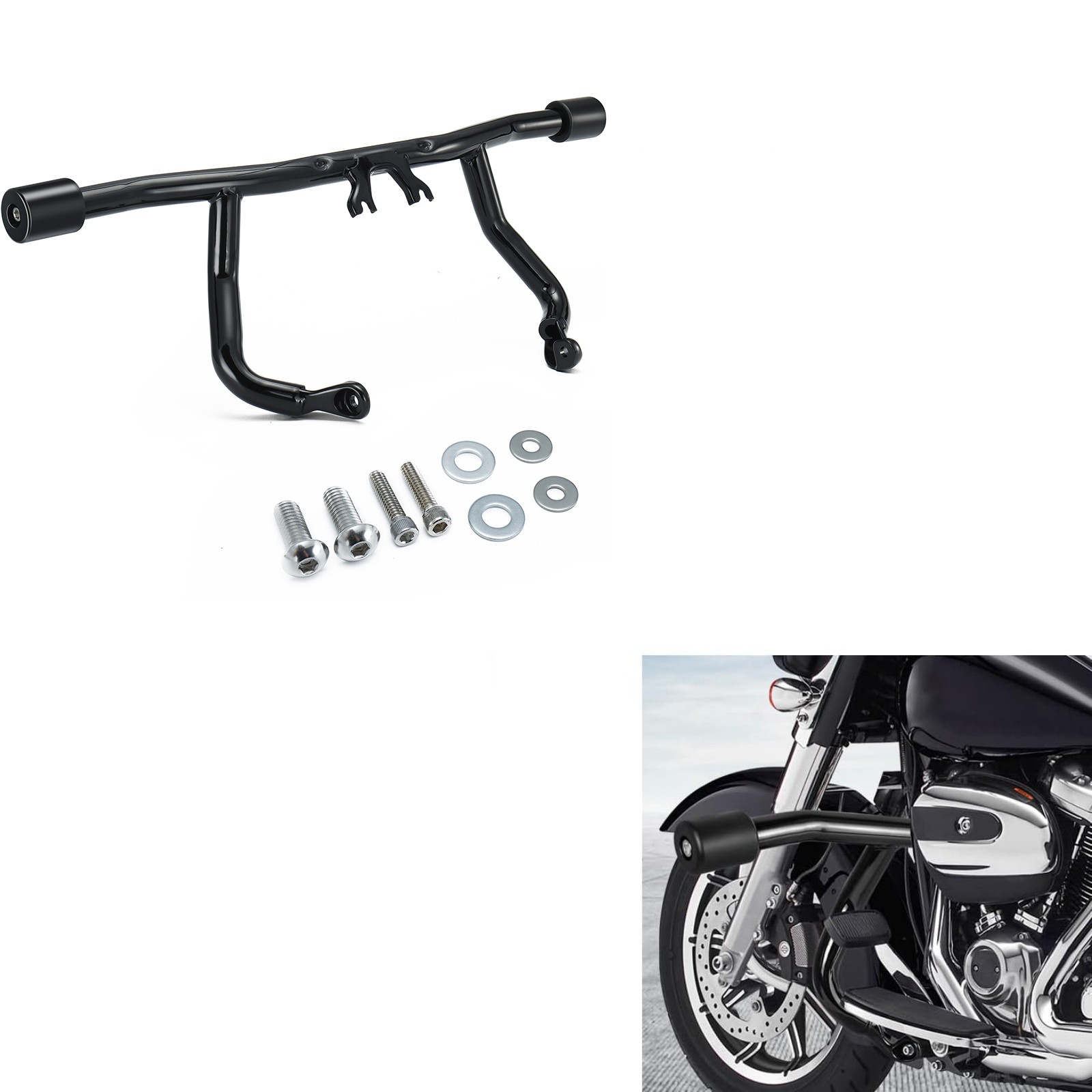 Touring Crash Bar Engine Guard for Harley Electra Glide Street Glide Road King