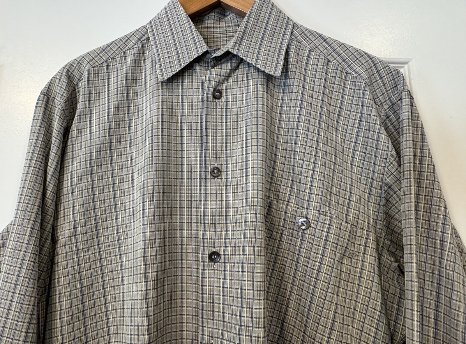 NEW WONDERFUL ERMENEGILDO ZEGNA ITALY SHIRT LONG SLEEVES COTTON SIZE M NEW WONDERFUL ERMENEGILDO ZEGNA ITALY SHIRT LONG SLEEVES COTTON SIZE M