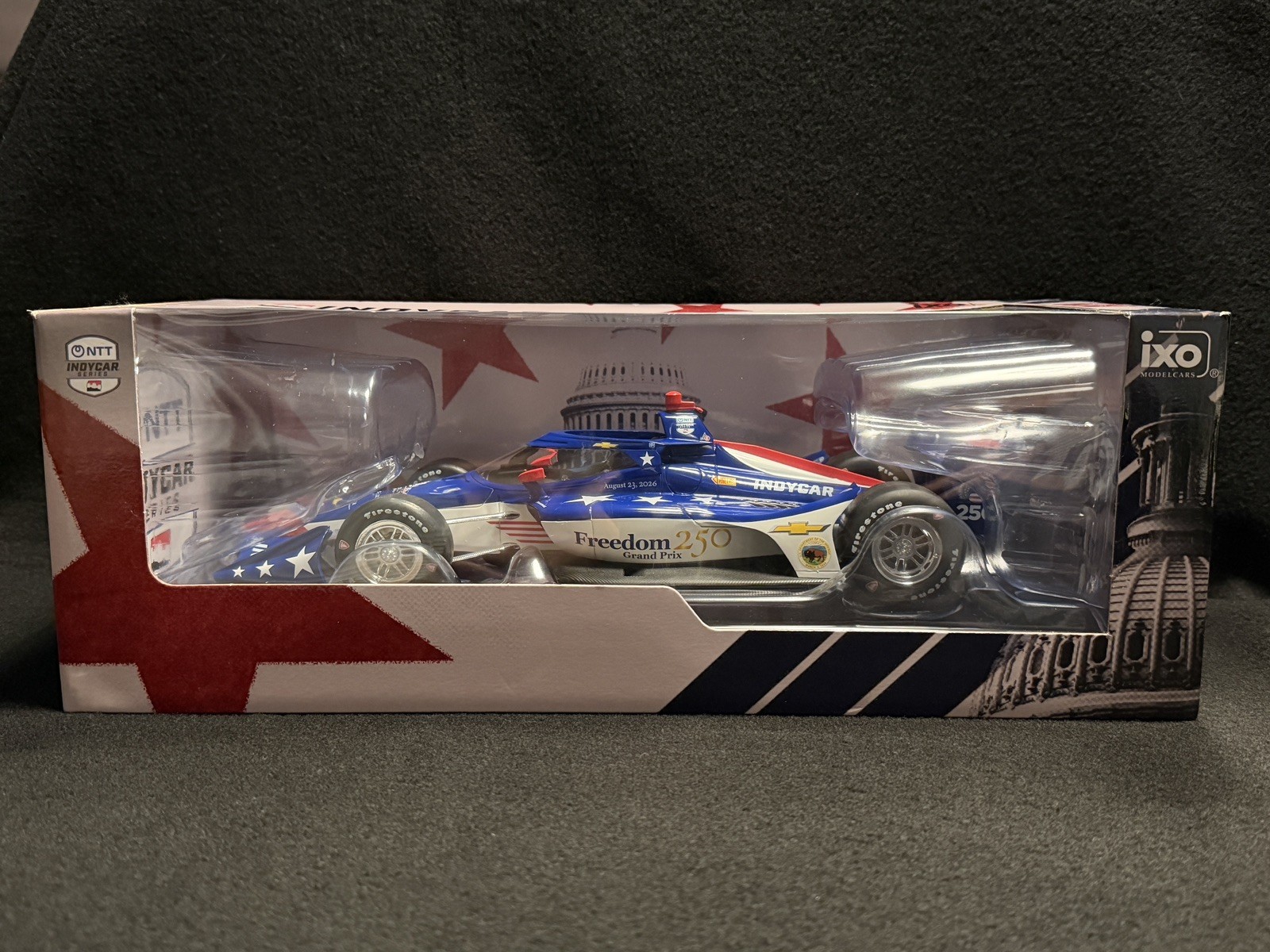 Freedom 250 Event Diecast 1:18 Scale IXO 2026 Washington, DC Freedom 250 Event Diecast 1:18 Scale IXO 2026 Washington, DC