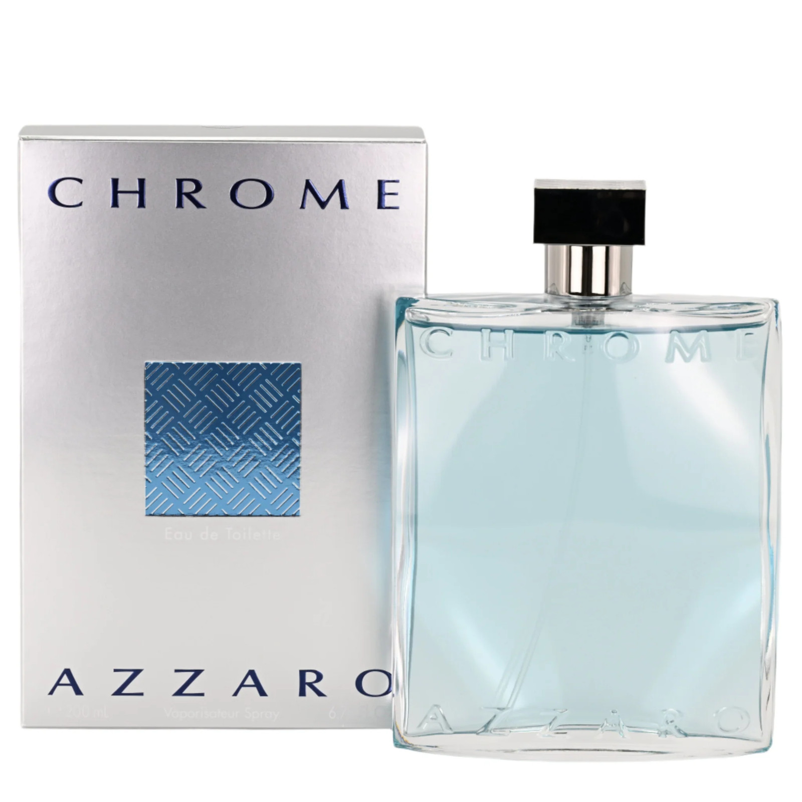 CHROME AZZARO Men Cologne 6.7 / 6.8 oz edt Men New in Box CHROME AZZARO Men Cologne 6.7 / 6.8 oz edt Men New in Box
