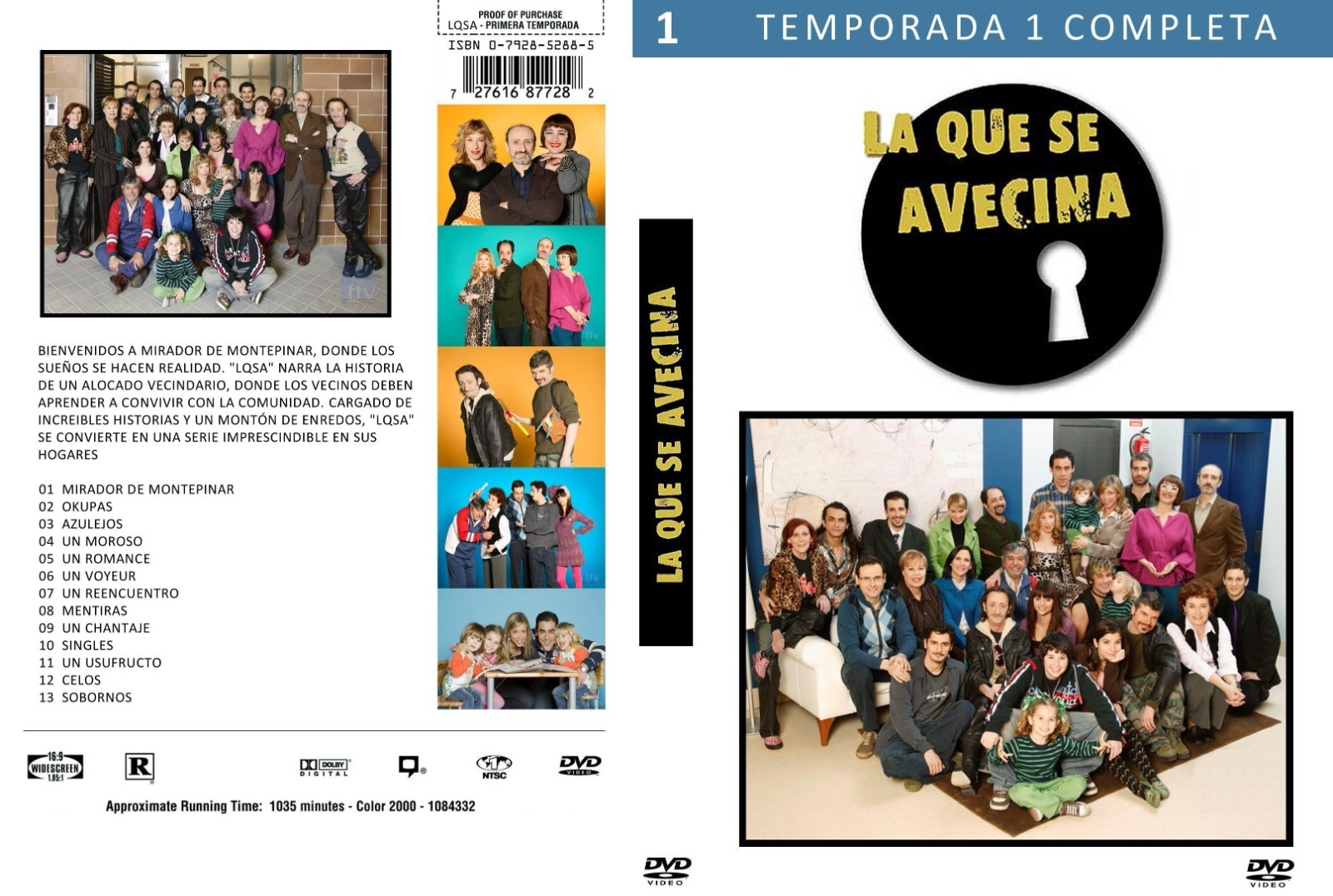 SERIE ESPAÑA, LA QUE SE AVECINA, 1RA---15AV, 71 DVD/BOXES, 193 CAPIT, 2007-24
