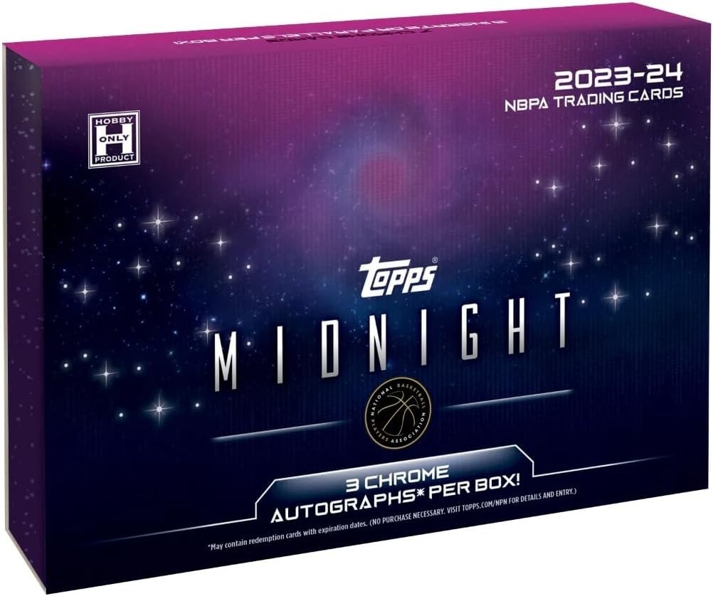 2023/24 TOPPS MIDNIGHT BASKETBALL HOBBY BOX