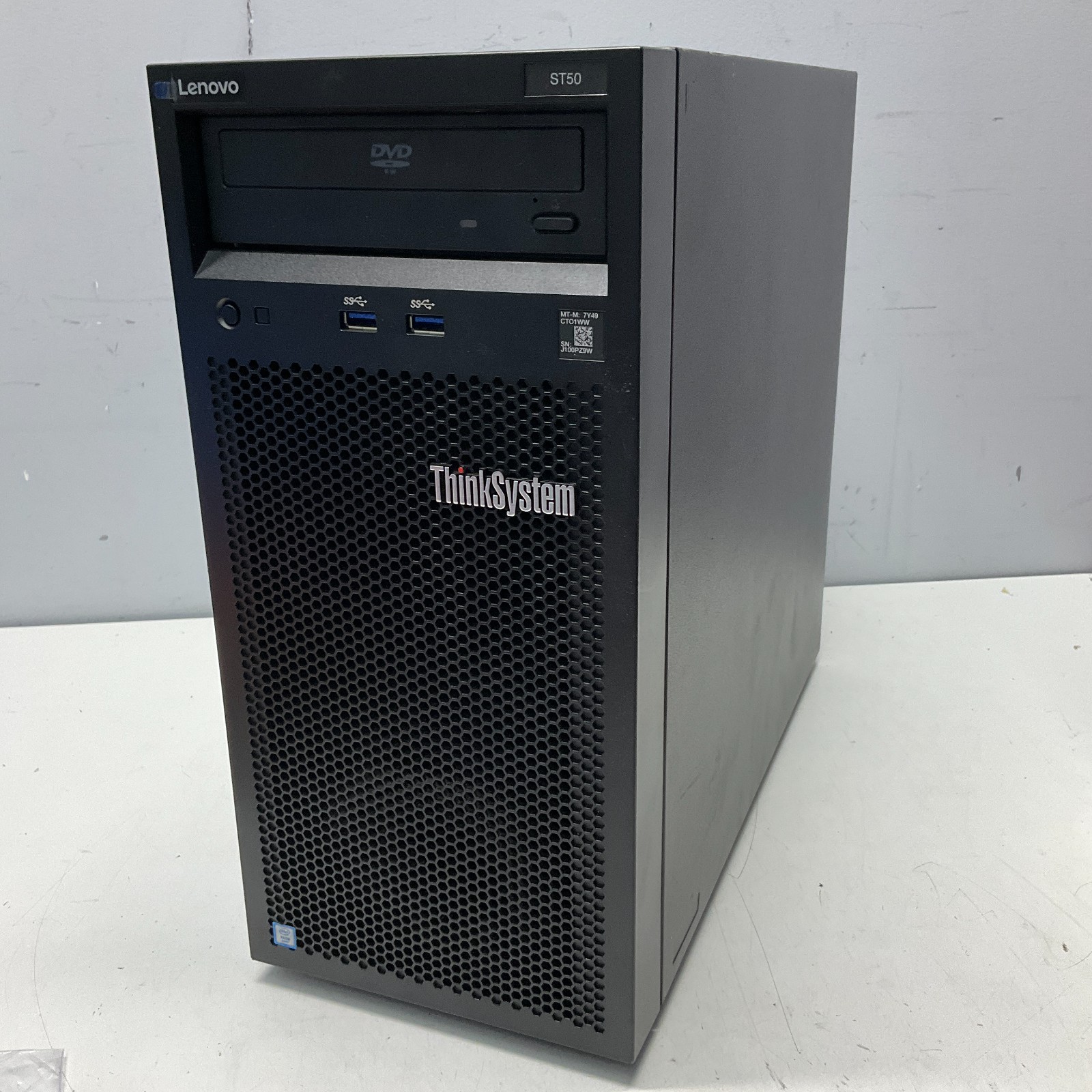 Lenovo Thinksystem ST50 Xeon E-2124G 3.40GHz 8GB RAM No HDD No OS Desktop Tower