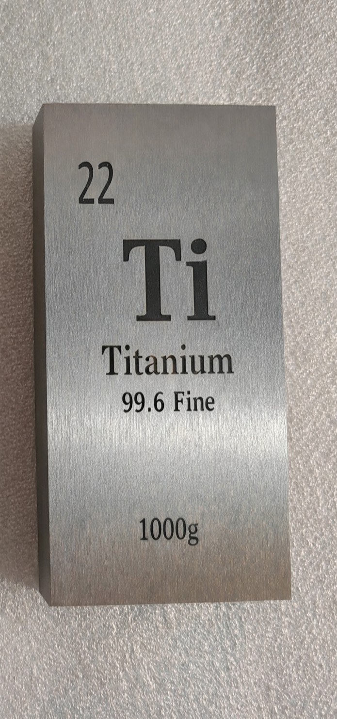 1kg One Kg Kilogram Pure Titanium Bullion Bar 1000g weight sinker plummet ingot 1kg One Kg Kilogram Pure Titanium Bullion Bar 1000g weight sinker plummet ingot