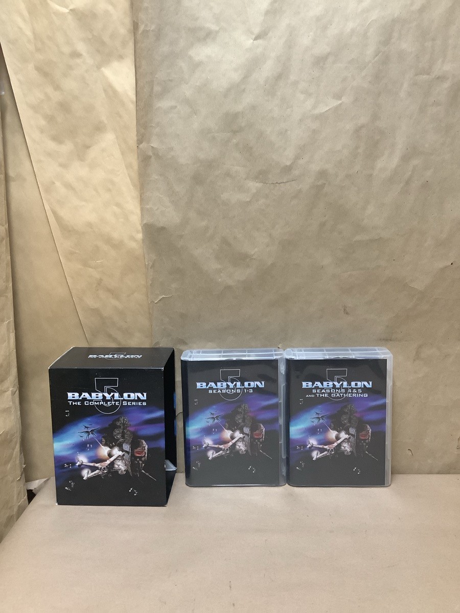 2024 WB BABYLON 5 THE COMPLETE SERIES DVD BOX SET IN CASE WITH BOX C (G29026498)
