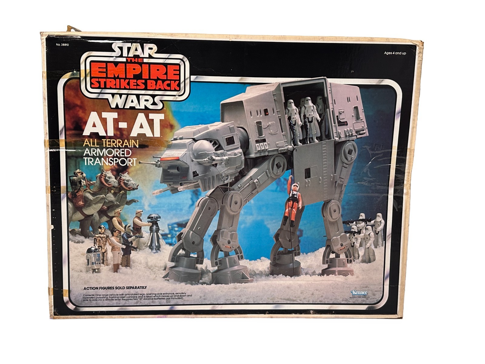 SPAIN BUYER RESERVED Vintage 1981 Kenner Star Wars AT-AT Walker Vehicle Box SPAIN BUYER RESERVED Vintage 1981 Kenner Star Wars AT-AT Walker Vehicle Box