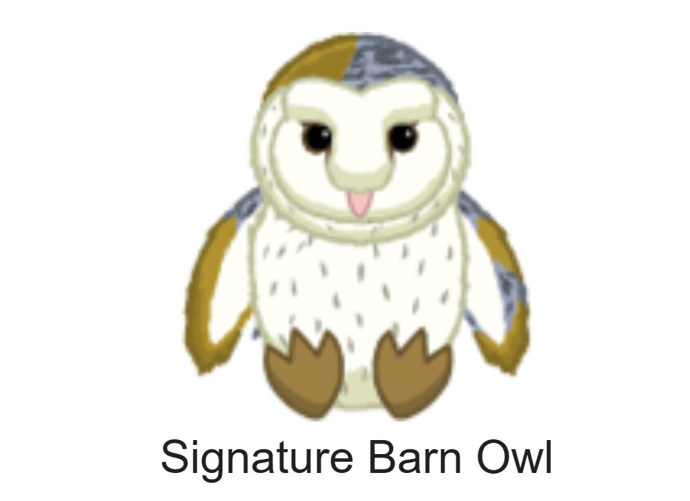 WEBKINZ- Signature Barn Owl *Virtual Code ONLY for Webkinz Classic