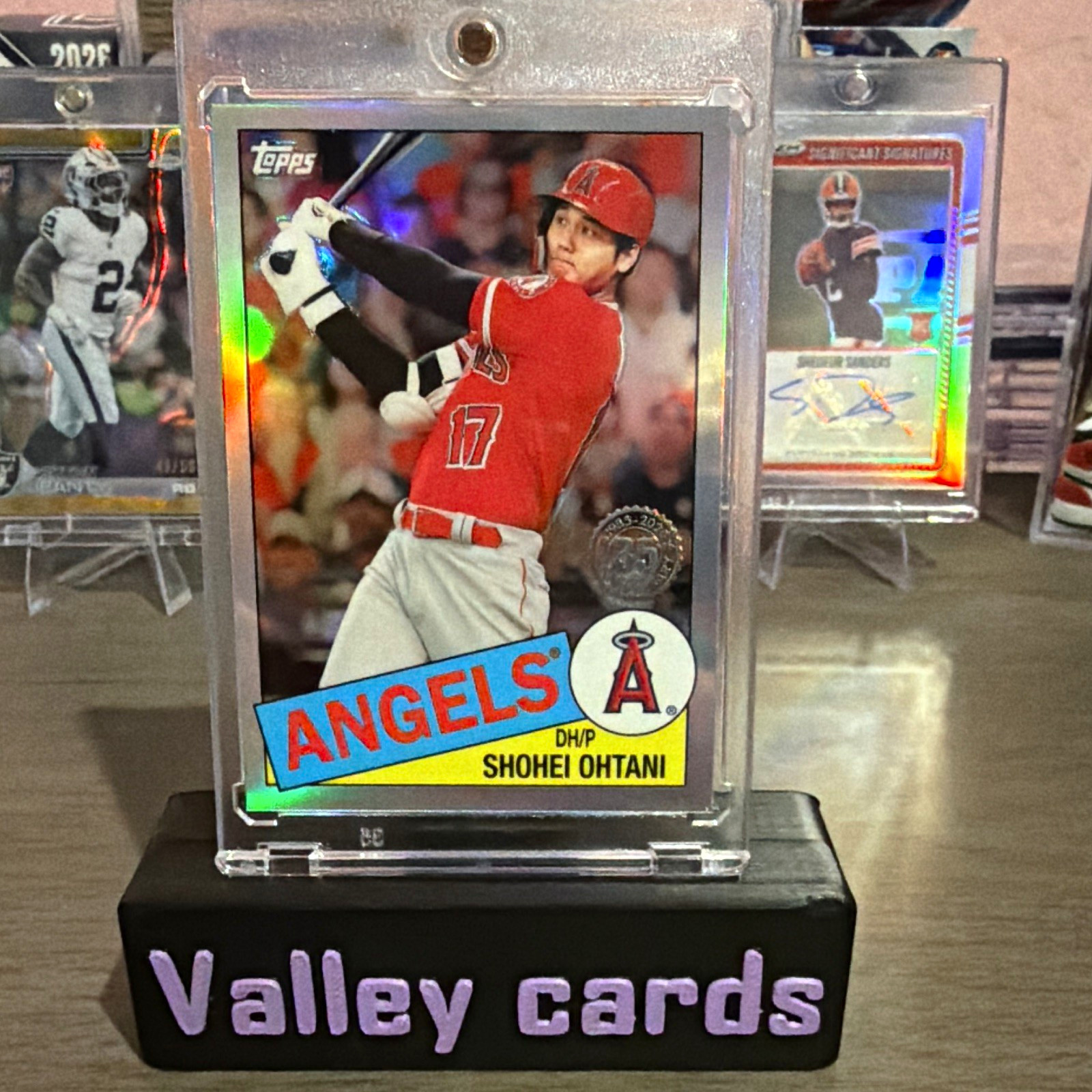 Topps 2021 Series 1 1985 Topps Shohei Ohtani Insert #85TC-2 Angels