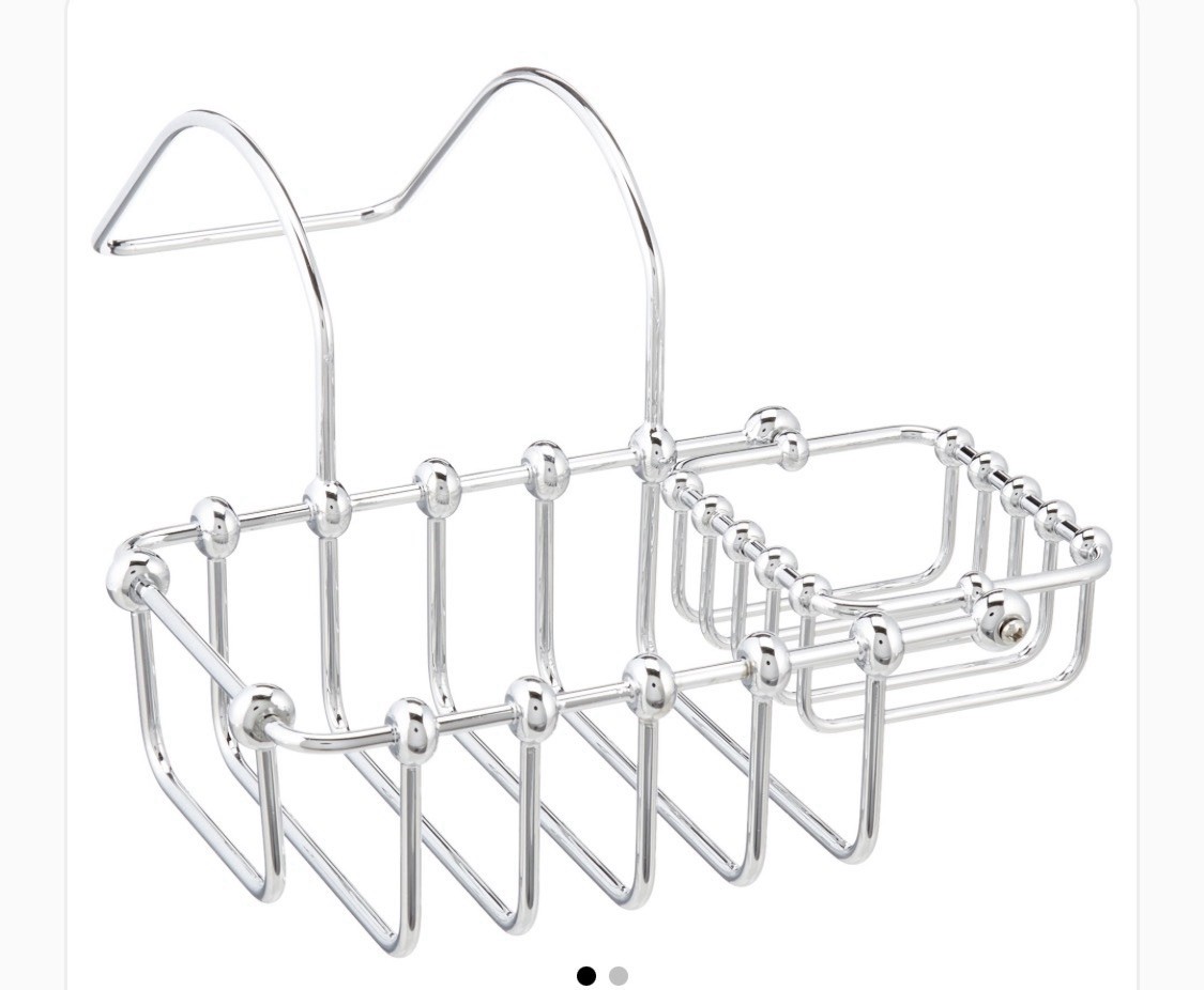 Kingston Brass DS2171 Clawfoot Tub Soap & Sponge Holder, 9.25\ Kingston Brass DS2171 Clawfoot Tub Soap & Sponge Holder, 9.25\
