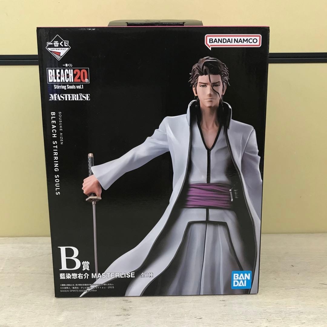 Ichiban kuji Sosuke Aizen Figure BLEACH 20th Stirring Souls vol.1 Prize B 9.84\
