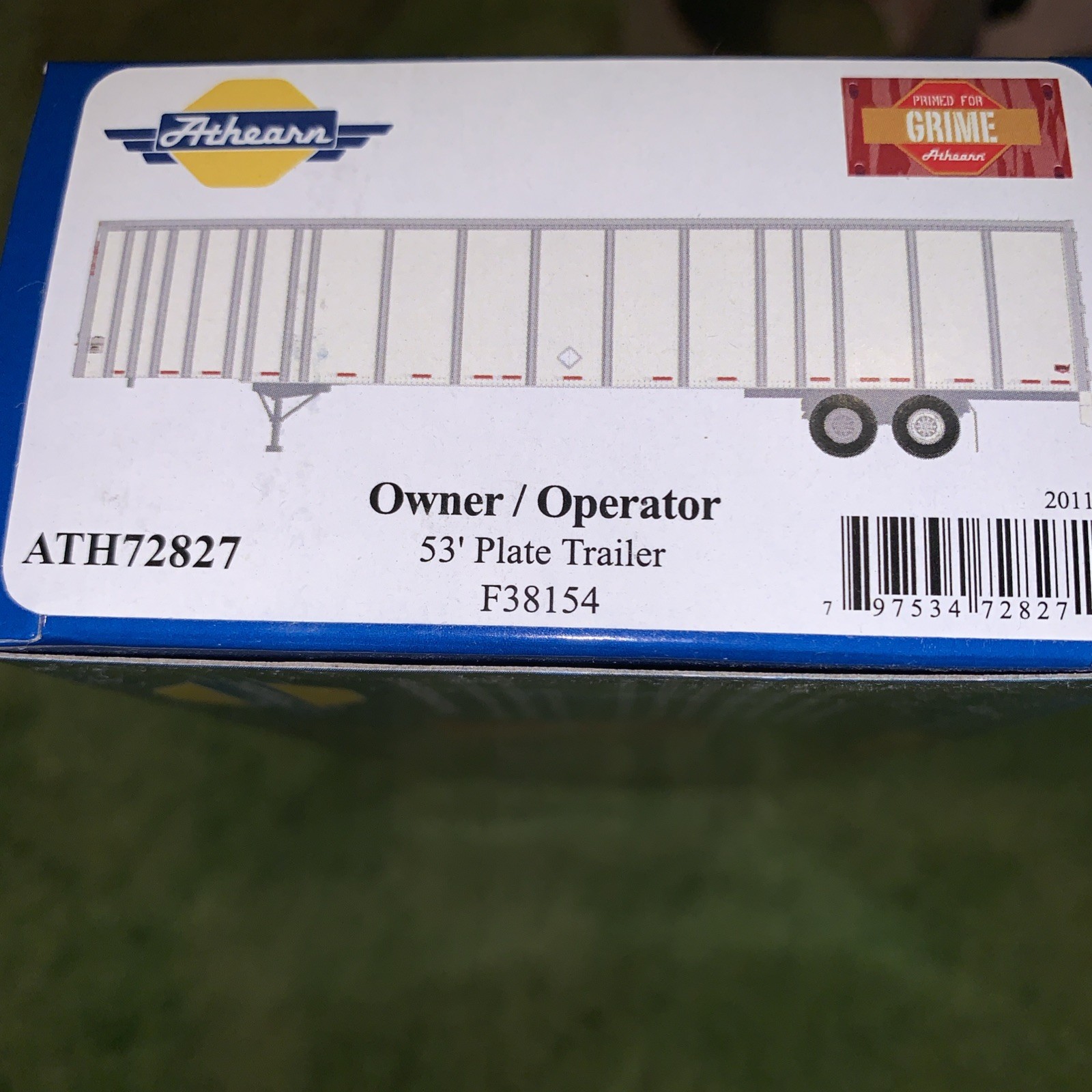 Athearn ATH72827 53\' Wabash Plate Trailer - Owner / Operator #F38154 HO Scale Athearn ATH72827 53\' Wabash Plate Trailer - Owner / Operator #F38154 HO Scale