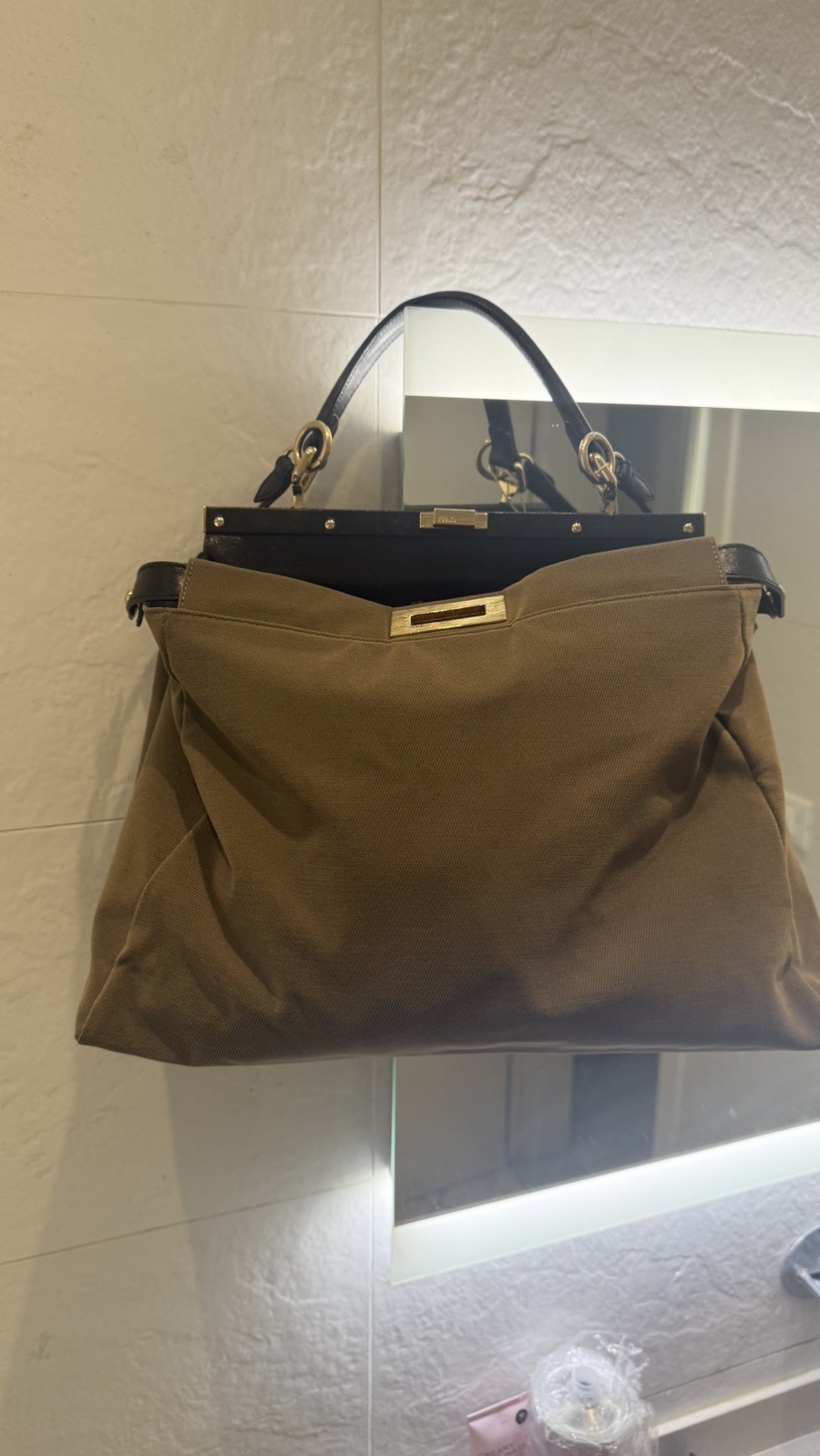 Fendi Peekaboo velvet skin ed. limited Rare Fendi Peekaboo velvet skin ed. limited Rare