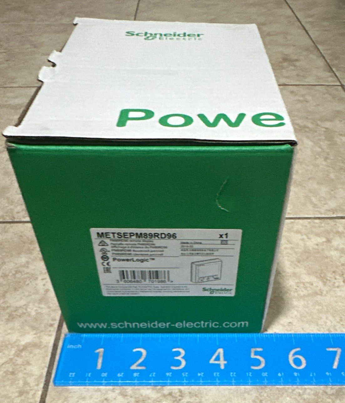 Schneider Electric PowerLogic METSEPM89RD96 Remote Display Power Meter Kit