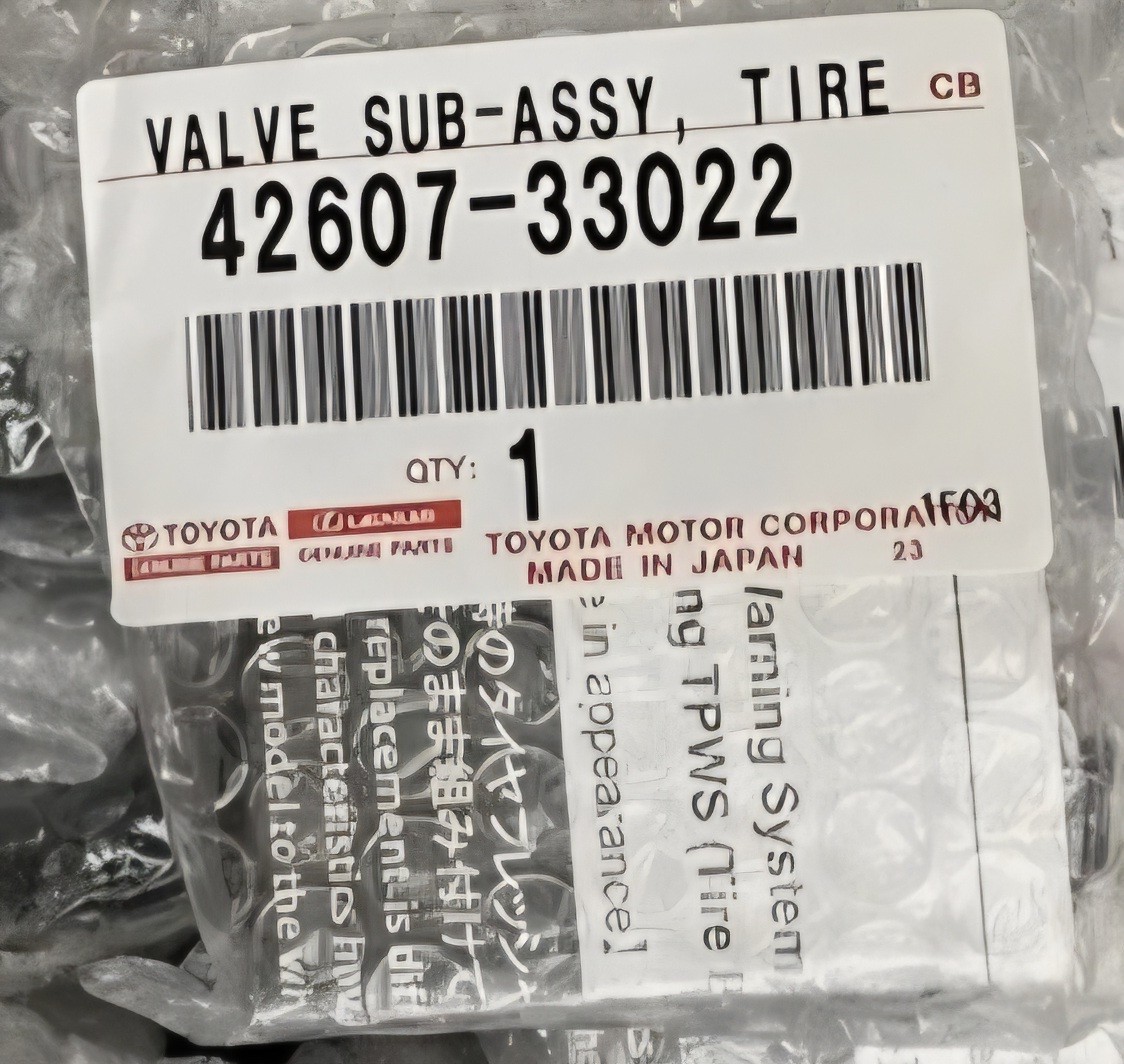 Toyota Tpms Sensors. 42607- 33022. Oem. Capteur TPMS Toyota Tpms Sensors. 42607- 33022. Oem. Capteur TPMS