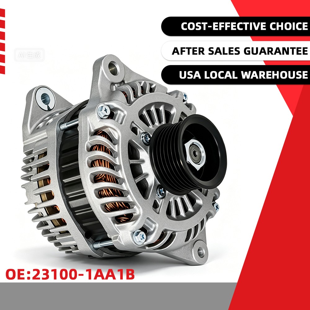 Alternator 23100-1AA1A 12V 130Amp for Nissan Maxima 3.5L 2009-2018 11557
