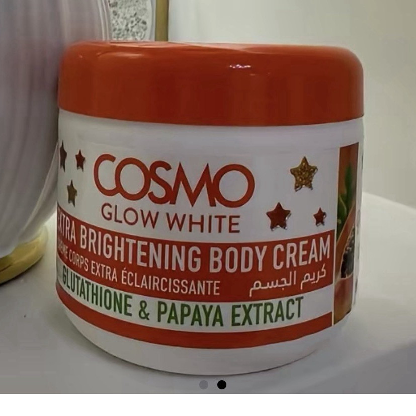 COSMO Glow White Brightening Body Cream w/ Glutathione & Papaya Extract