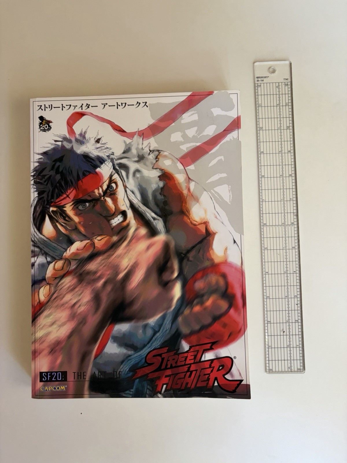 Capcom SF20: The Art of Street Fighter 20th Anniversary English Paperback Book