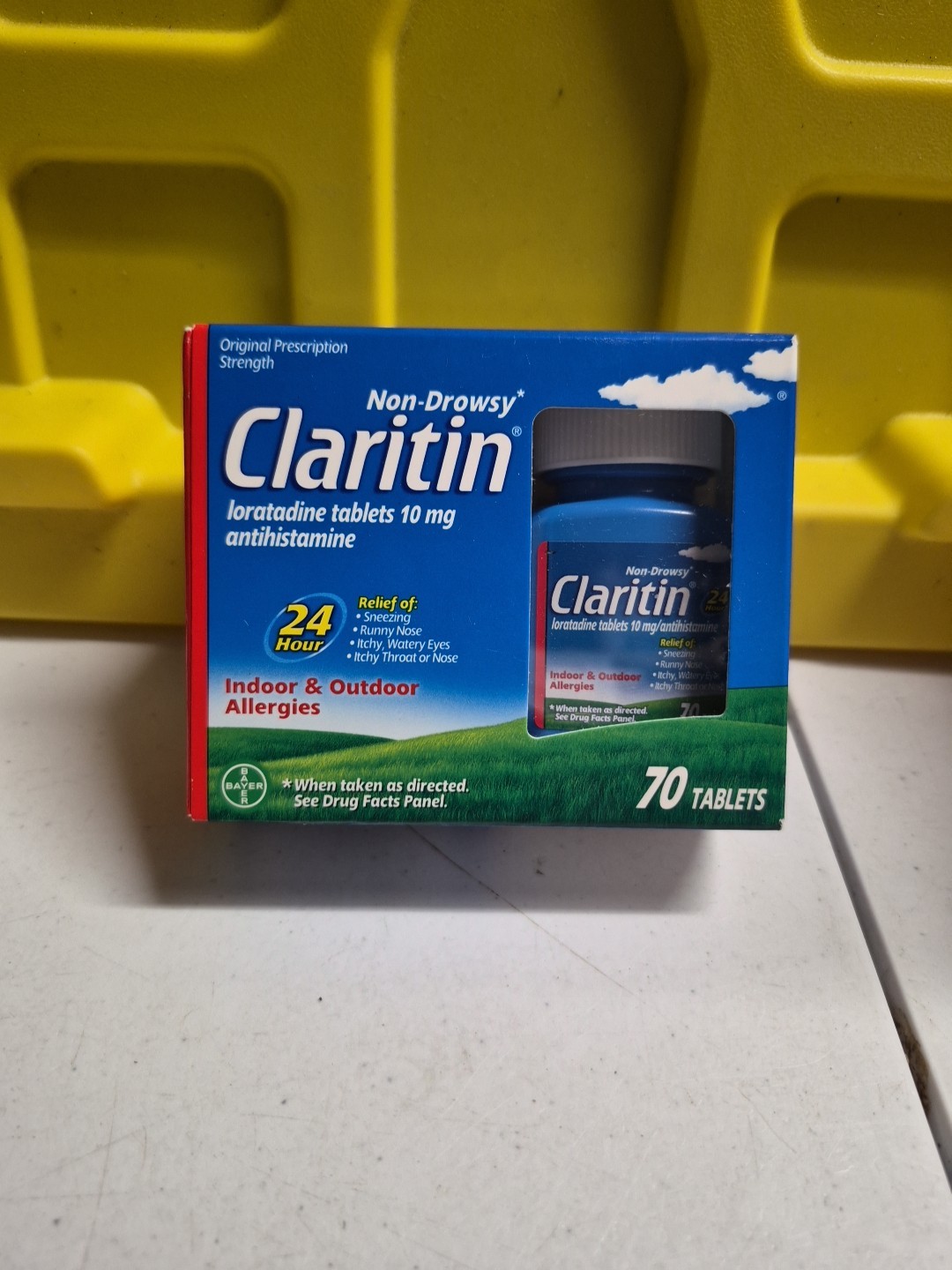 Claritin 24hr Non-drowsy Allergy Medicine Tablets Loratadine 10mg 70 Count