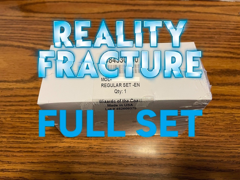 *PRESALE* REALITY FRACTURE FRA Sealed Complete Full Set MtG Magic Commander