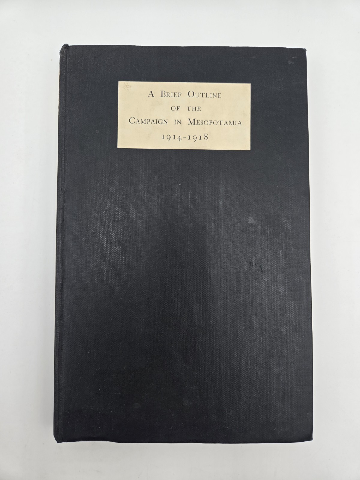 1935 Campaign in Mesopotamia 1914-1918 WWI Book Col Evans Sifton Praed MAPS