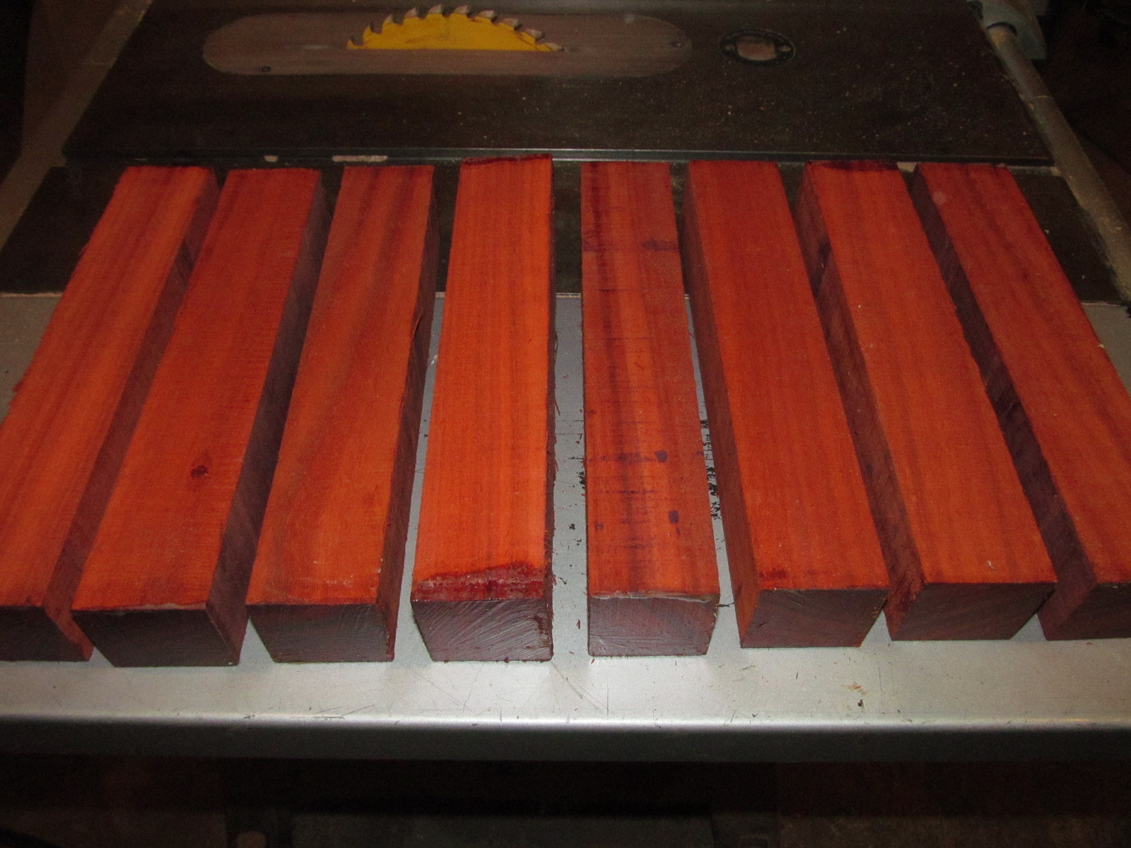 8 KD EXOTIC AFRICAN PADAUK TURNING BLOCK LATHE WOOD BLANK LUMBER 2\