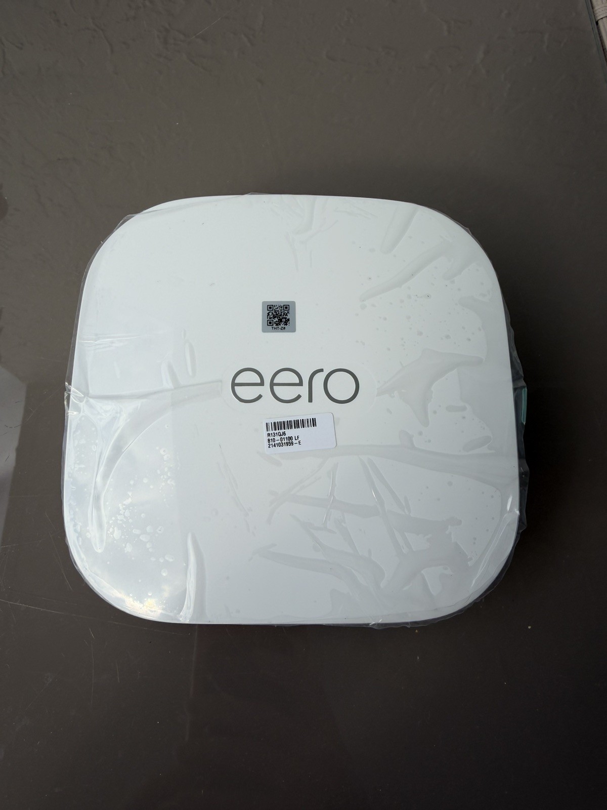 Eero Pro 6E Tri-Band Mesh Wi-Fi 6E Single Unit (FRONTIER Powered) 