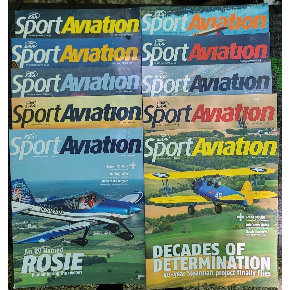 EAA Sport Aviation 2024 Plane Pilot Flight Travel Transport Hobby Watercraft Fly