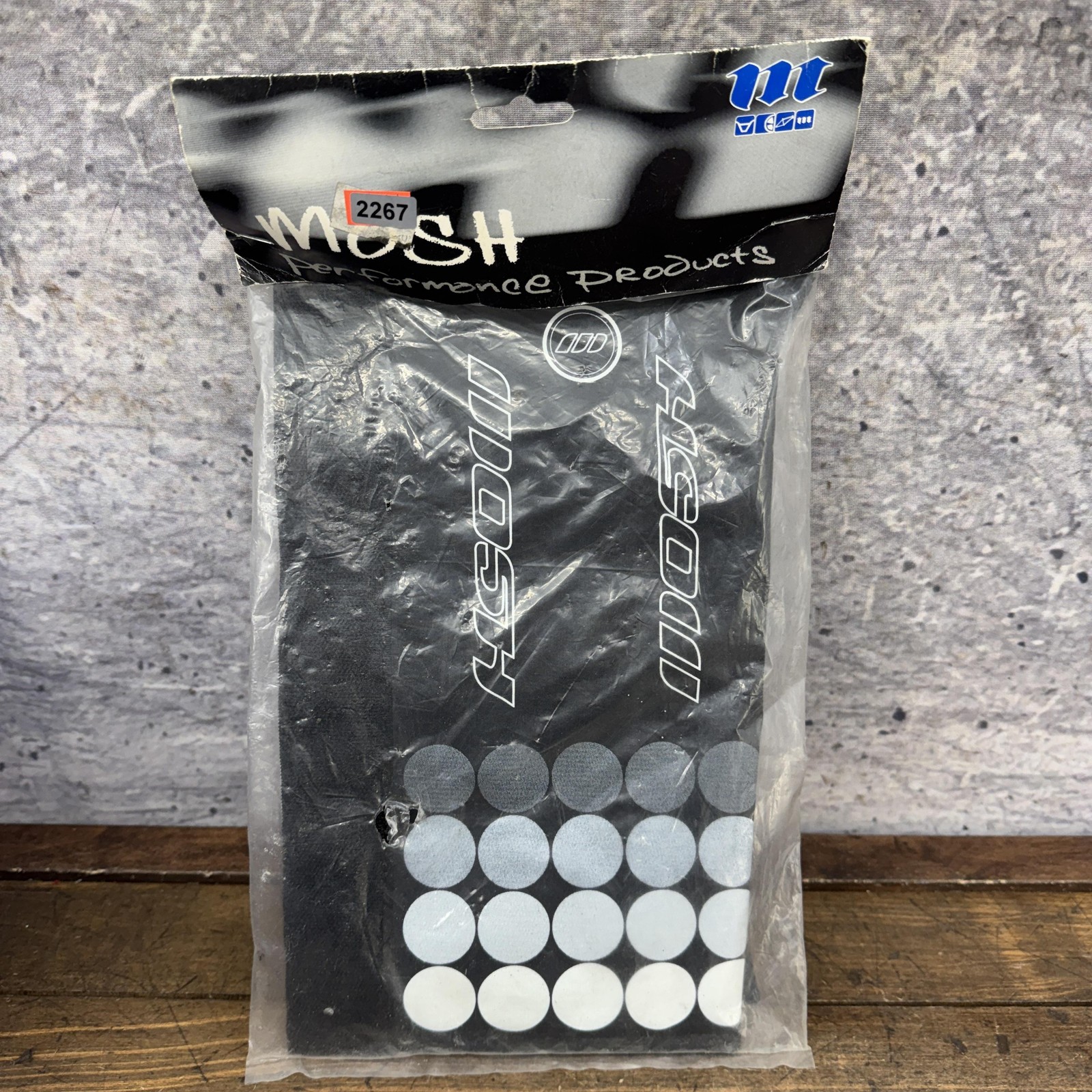 VIntage Mosh Padset BMX Circle M Handlebar Frame Pad Set Mid School Bike OG