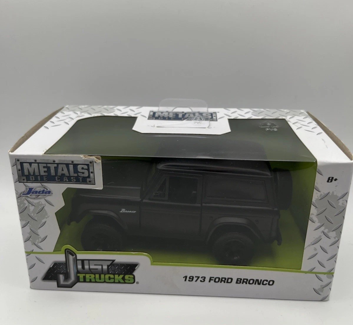 Jada Just Trucks 1973 Ford Bronco 1:32 Black Diecast New Jada Just Trucks 1973 Ford Bronco 1:32 Black Diecast New