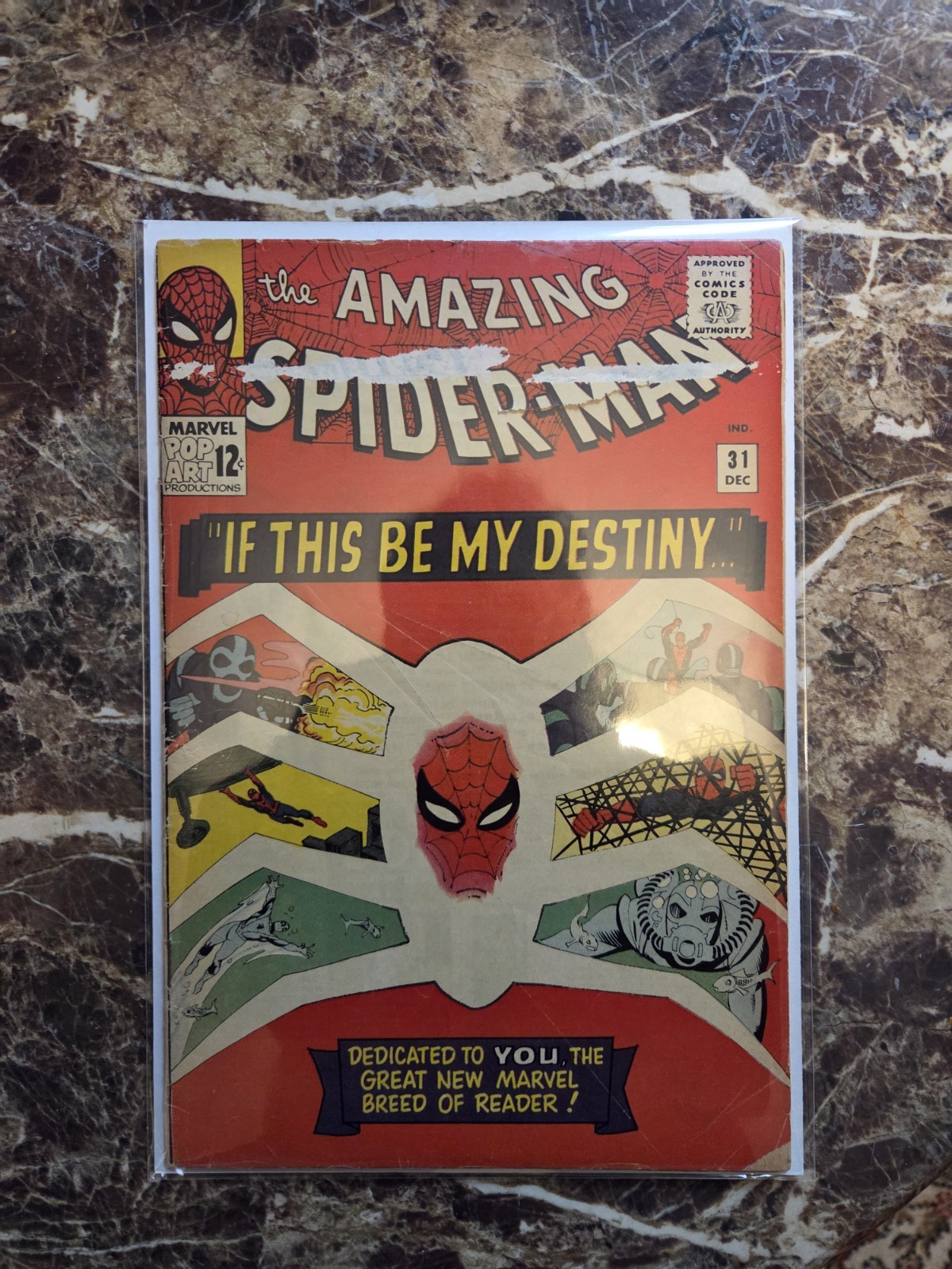 The Amazing Spider-Man #31 Marvel Comics. 1965. silver age. major key. 1st app.