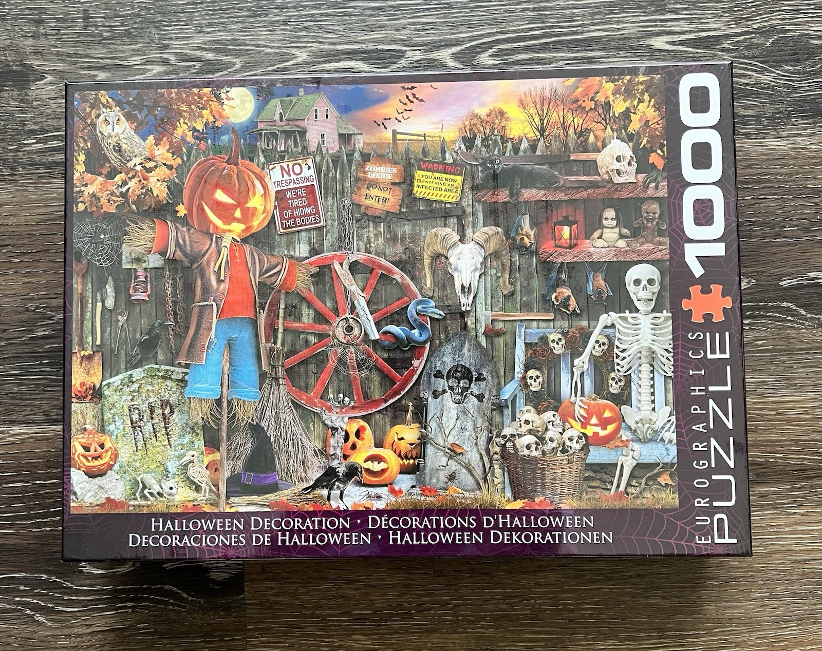 Eurographics 1000 Pc Jigsaw Puzzle HALLOWEEN DECORATION New & Sealed Pumpkins Eurographics 1000 Pc Jigsaw Puzzle HALLOWEEN DECORATION New & Sealed Pumpkins