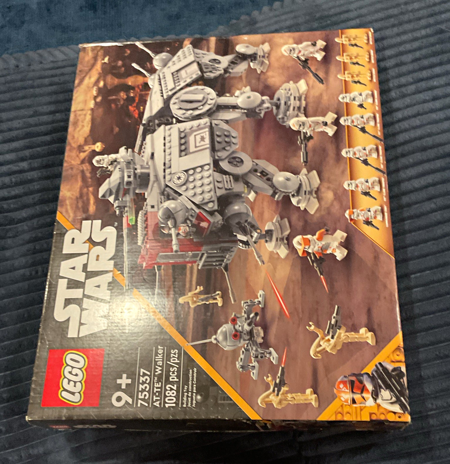 LEGO Star Wars 75337 AT-TE Walker Complete Set 1082pcs Age 9+ Brick Sep LEGO Star Wars 75337 AT-TE Walker Complete Set 1082pcs Age 9+ Brick Sep