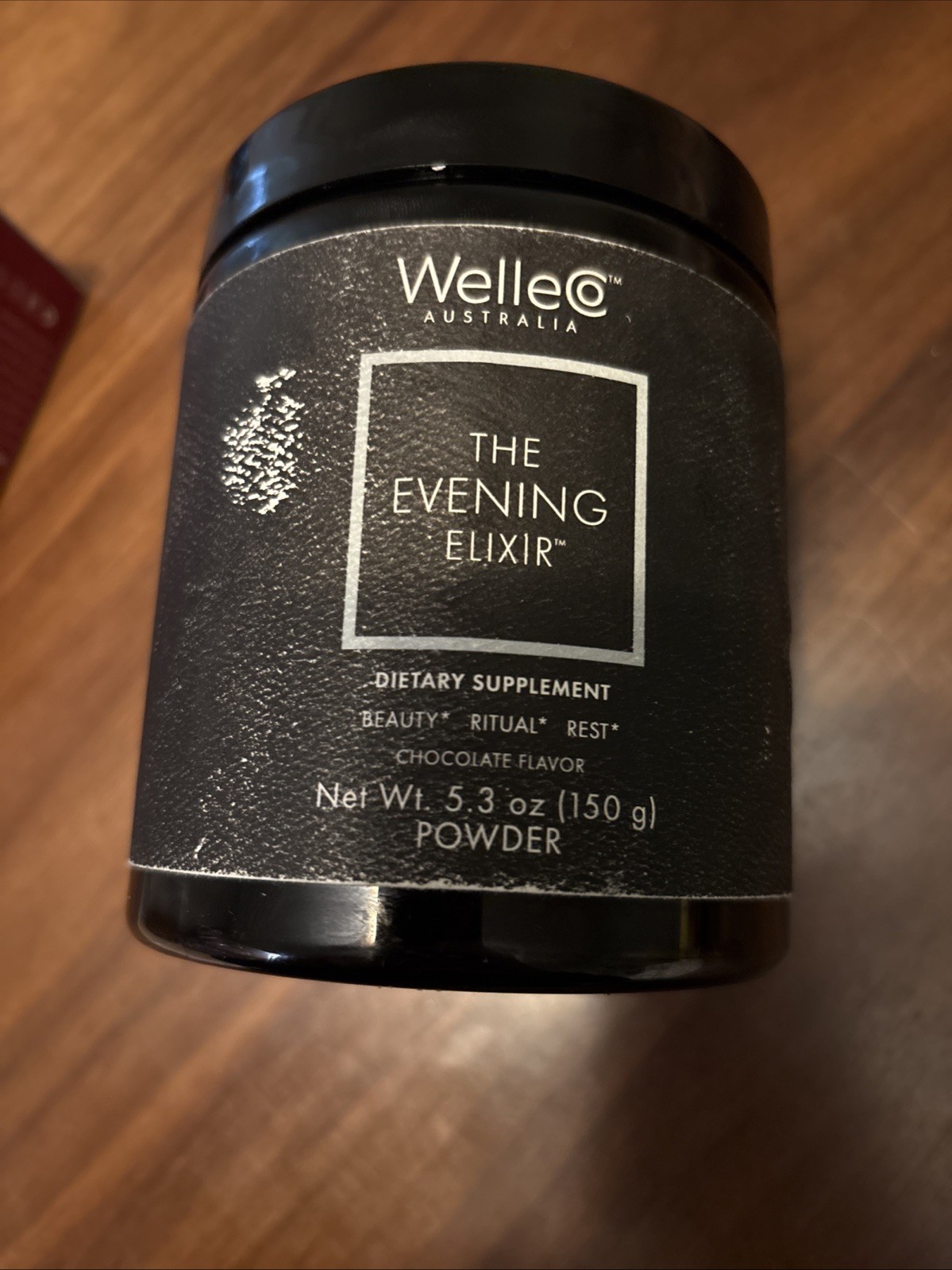 WelleCo The Evening Elixir Chocolate 5.3 oz 150g Magnesium Exp 04/2027 WelleCo The Evening Elixir Chocolate 5.3 oz 150g Magnesium Exp 04/2027
