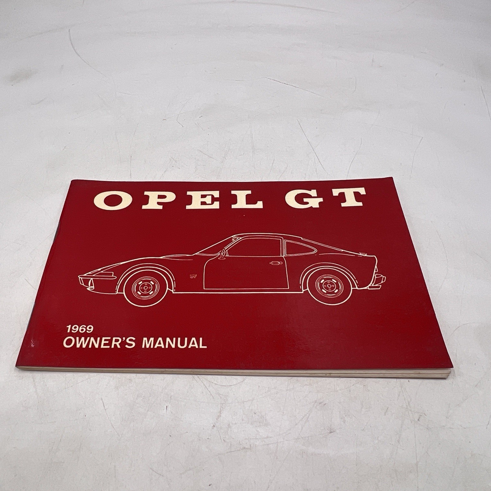 Rare 1969 Opel GT Sports Coupe Owner Owner\'s Manual User Guide Original OEM