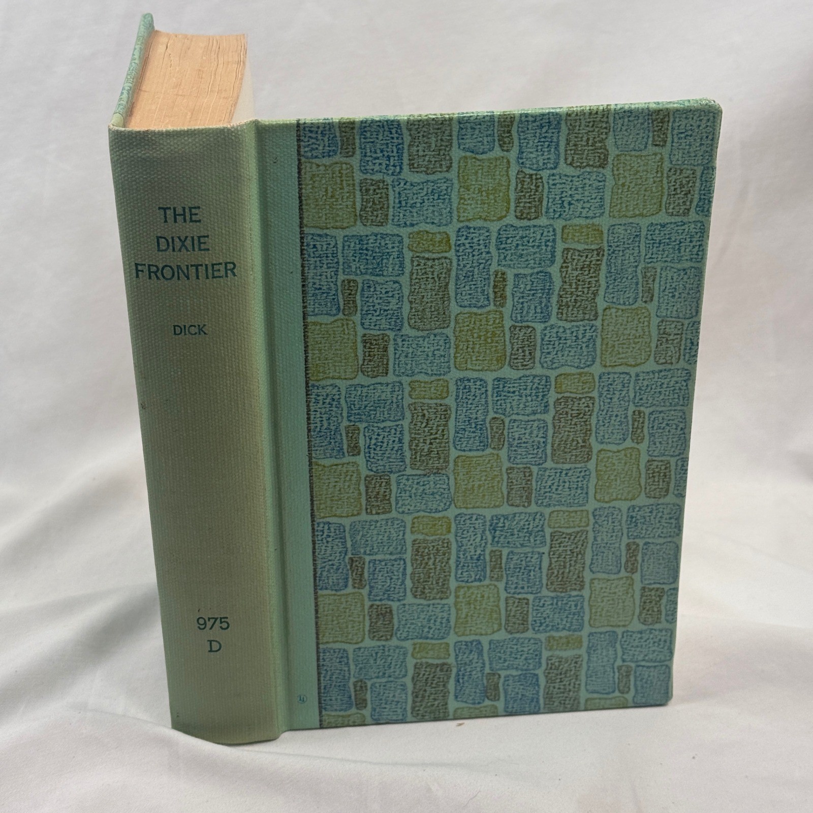 Alfred A Knopf The Dixie Frontier 1948 Green Good First Edition Ex Lib HC
