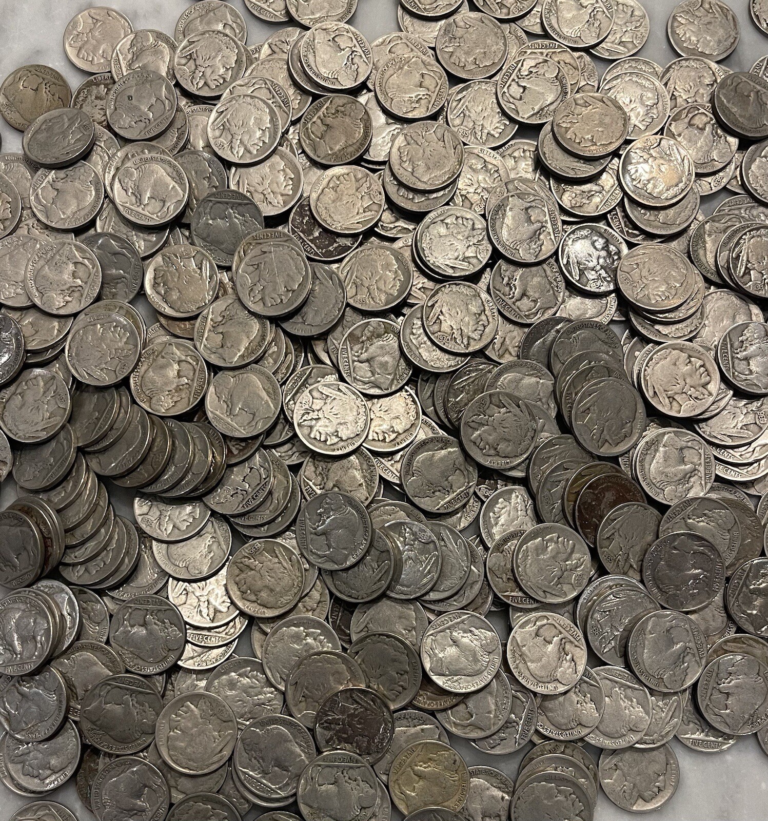 [Lot of 40] Buffalo Nickels Full Readable Dates - Choose # of Lots of 40