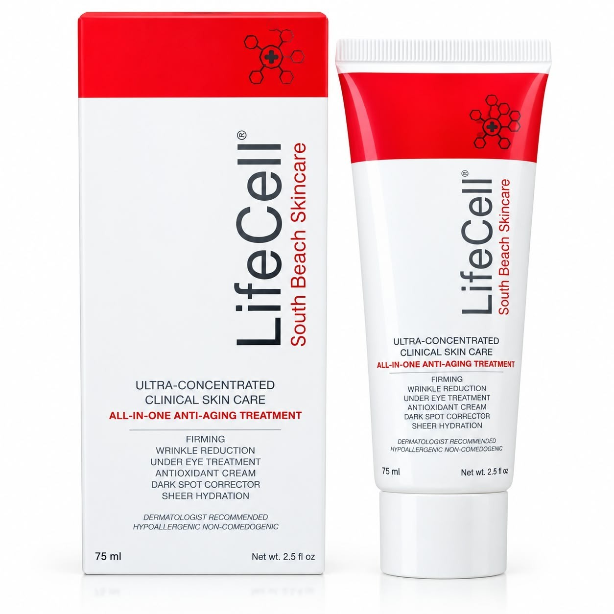 LifeCell Ultra-Concentrated All-in-One Anti-Aging Treatment 75ml – Skin Care