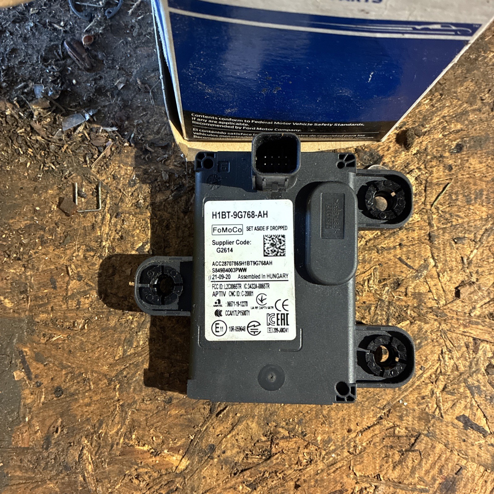 2018-2023 Ford Mustang Front Cruise Control Radar Sensor OEM NEW H1BT-9G768-AH