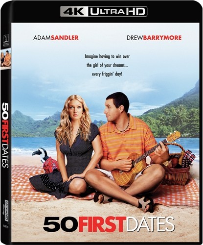 50 FIRST DATES New Sealed 4K Ultra HD UHD Adam Sandler Drew Barrymore