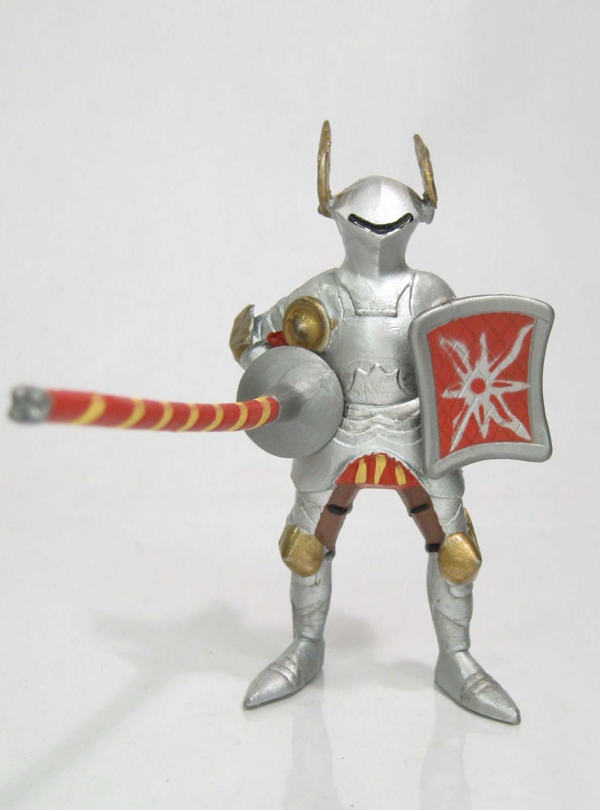 Papo Vintage 2001 Medieval Knight Red Lance 3\ Papo Vintage 2001 Medieval Knight Red Lance 3\