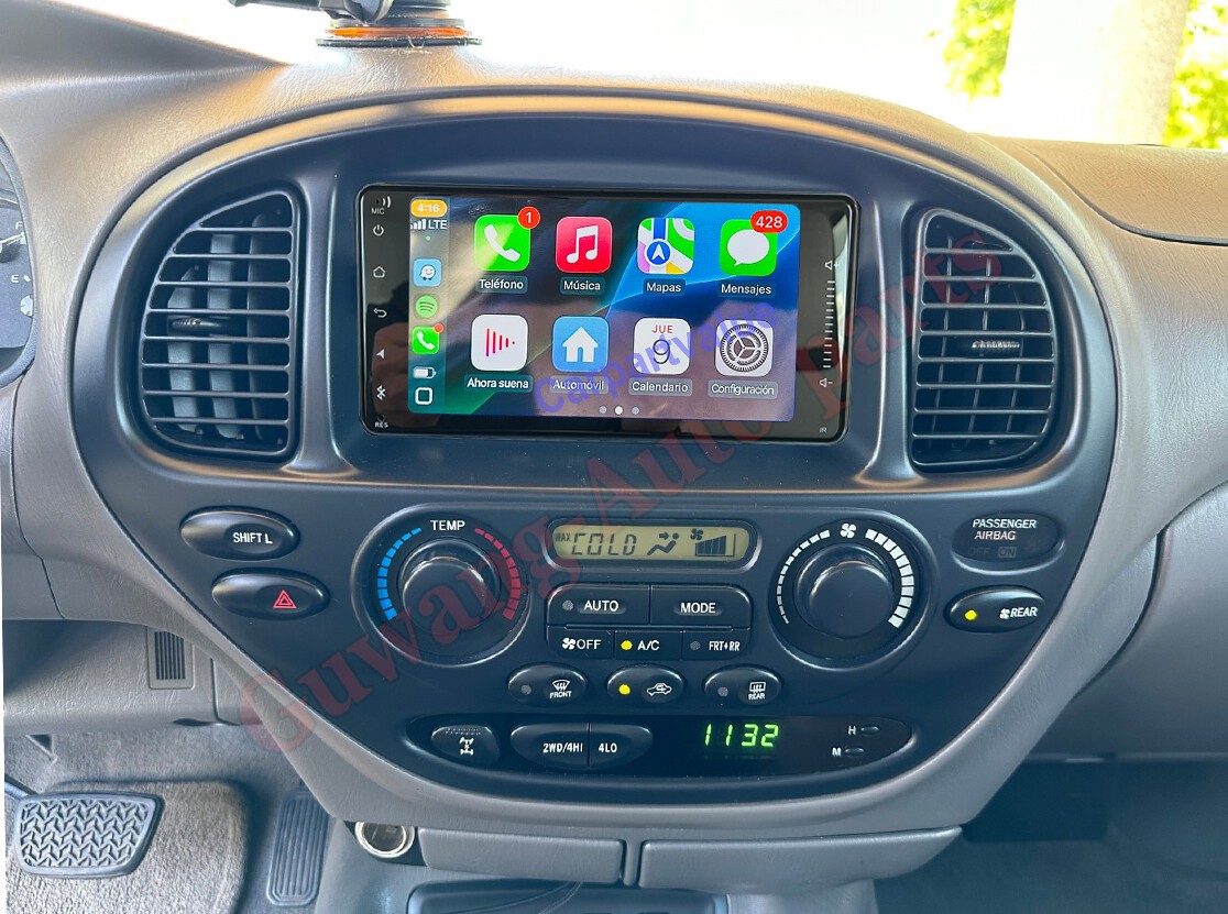 Para 2003-2007 Toyota Sequoia Apple Carplay Radio Android 14 AHD GPS BT FM