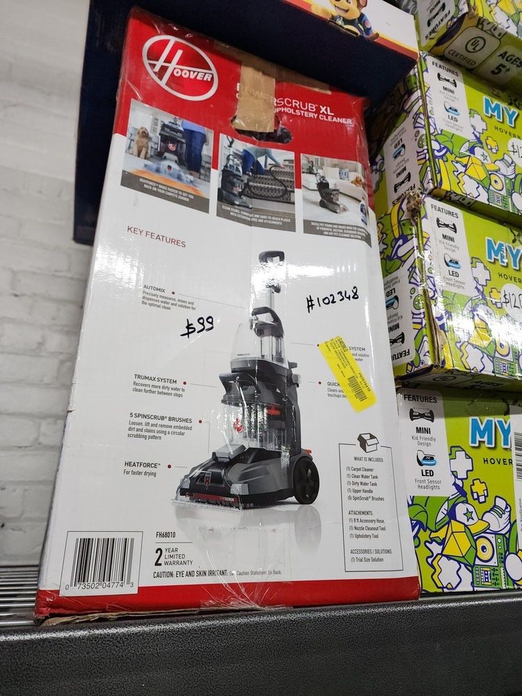 Hoover FH68010 Power Scrub XL Carpet Washer,
