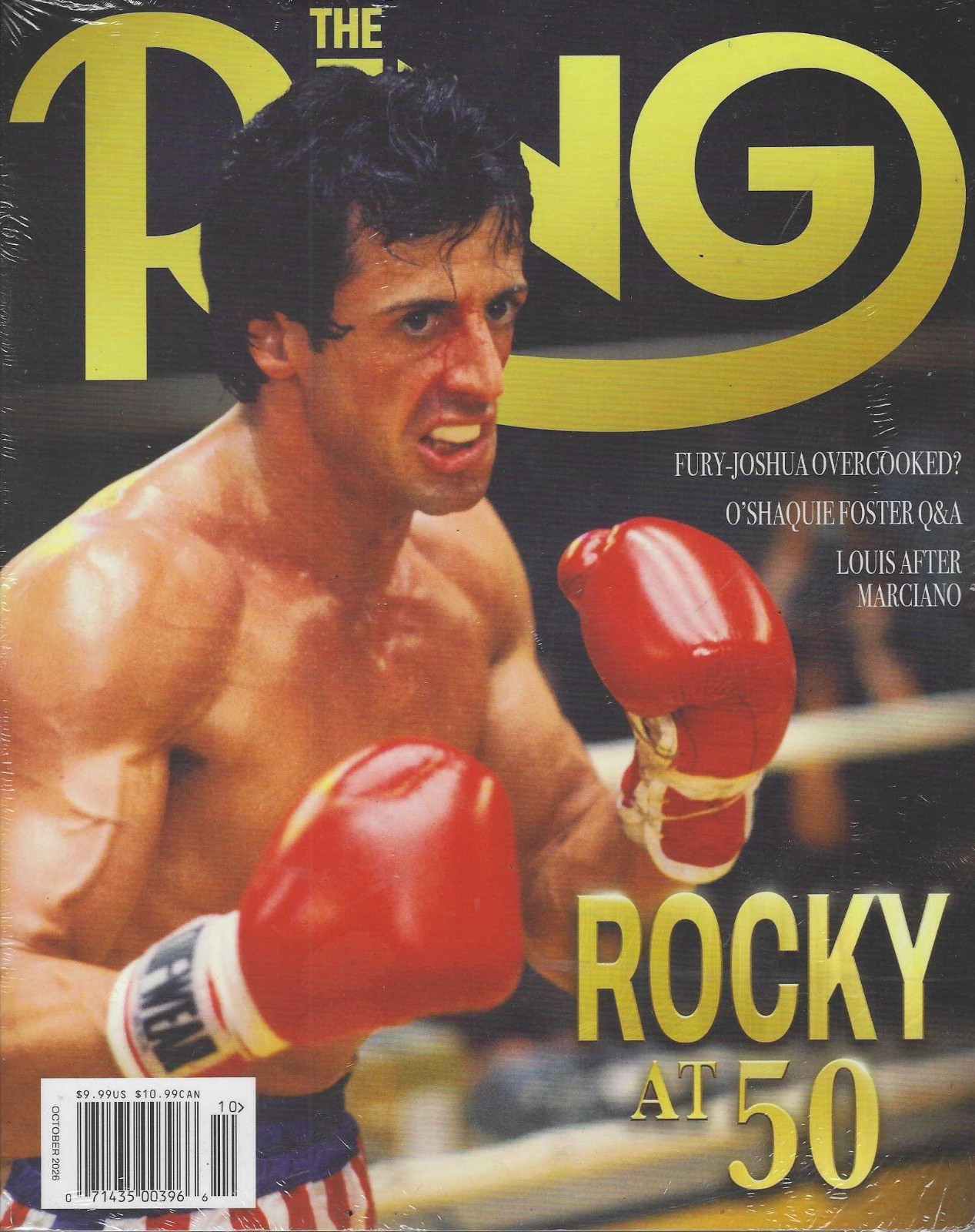 The Ring Magazine October 2026: Rocky at 50