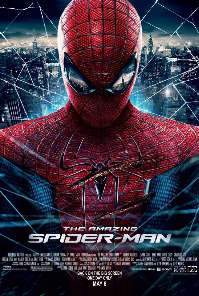 2012 The Amazing Spiderman Movie Poster