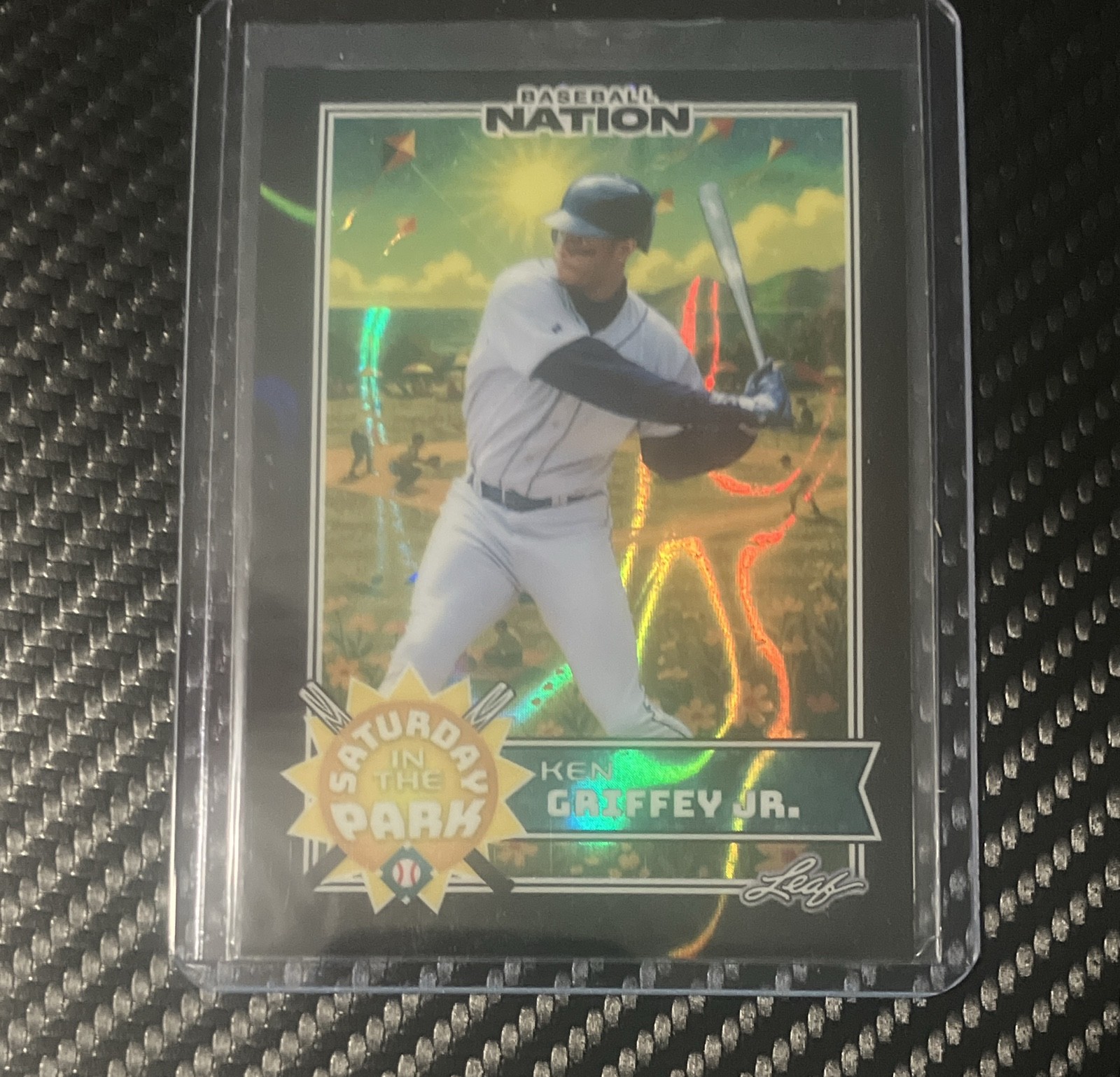 2025 Leaf Baseball Nation - Saturday in the Park Ken Griffey Jr #SB-31 Silver... 2025 Leaf Baseball Nation - Saturday in the Park Ken Griffey Jr #SB-31 Silver...