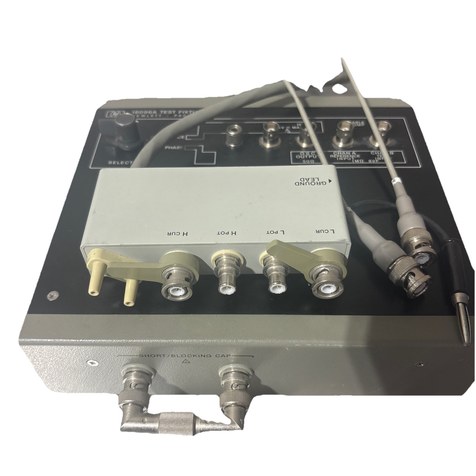 HP / Agilent Hewlett Packard 16096A Component Test Fixture HP / Agilent Hewlett Packard 16096A Component Test Fixture