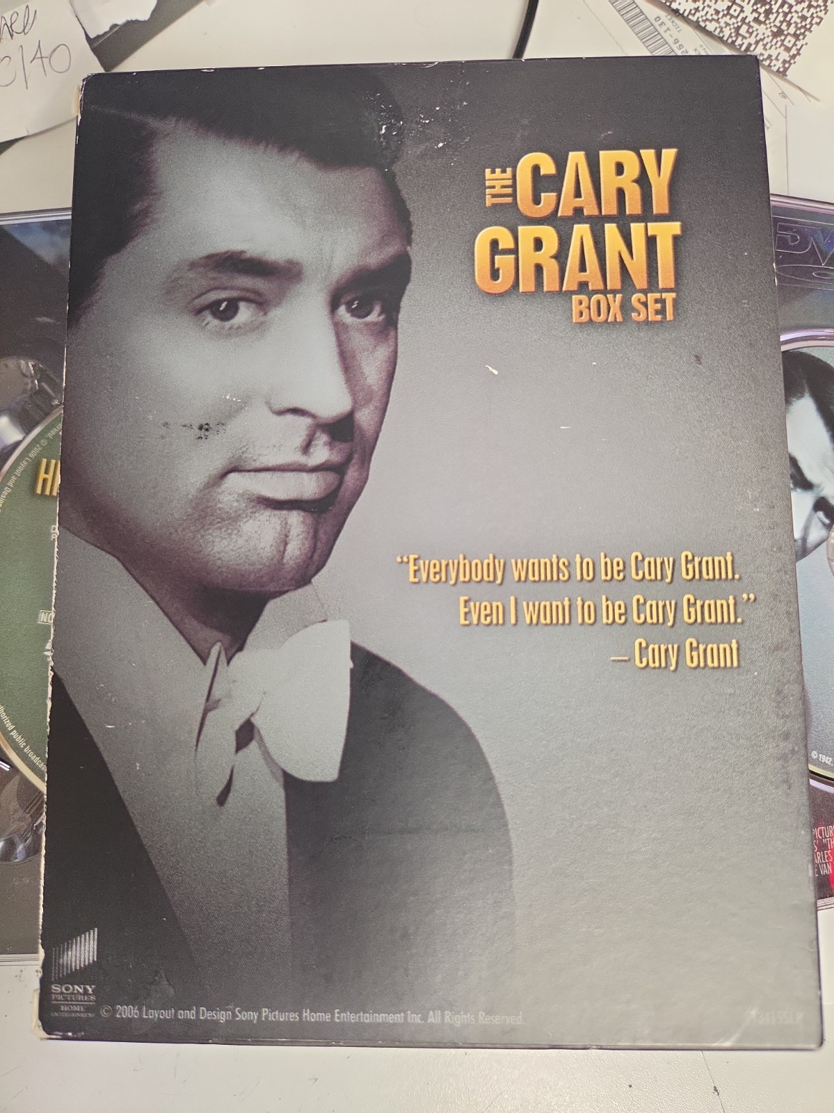 The Cary Grant Box Set (Sony Pictures DVD box set) The Cary Grant Box Set (Sony Pictures DVD box set)