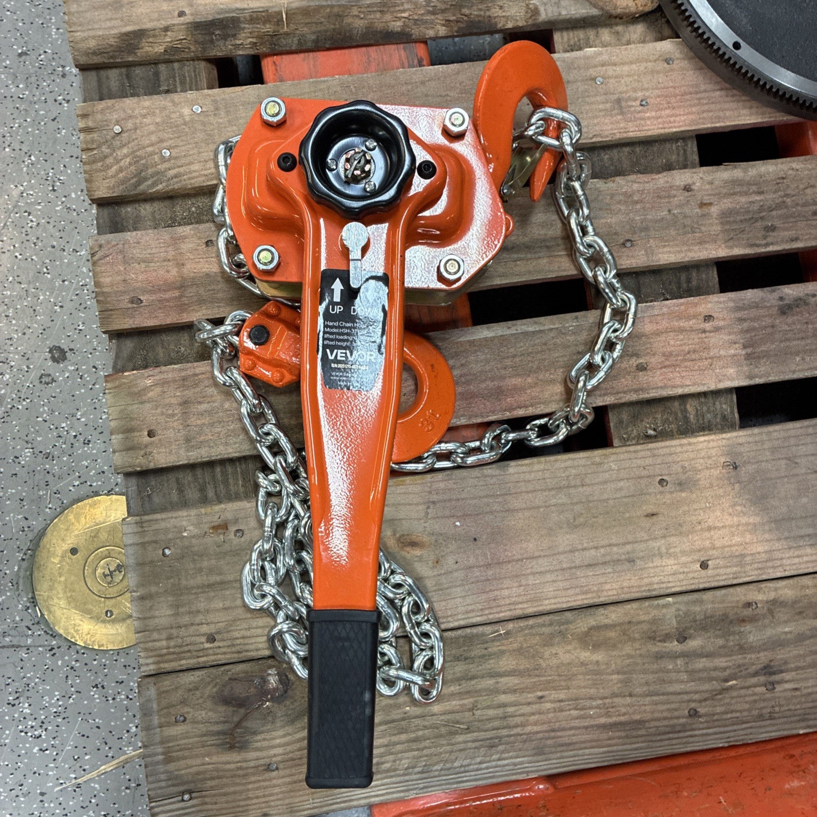 VEVOR Manual Lever Chain Hoist 3T-3M VEVOR Manual Lever Chain Hoist 3T-3M