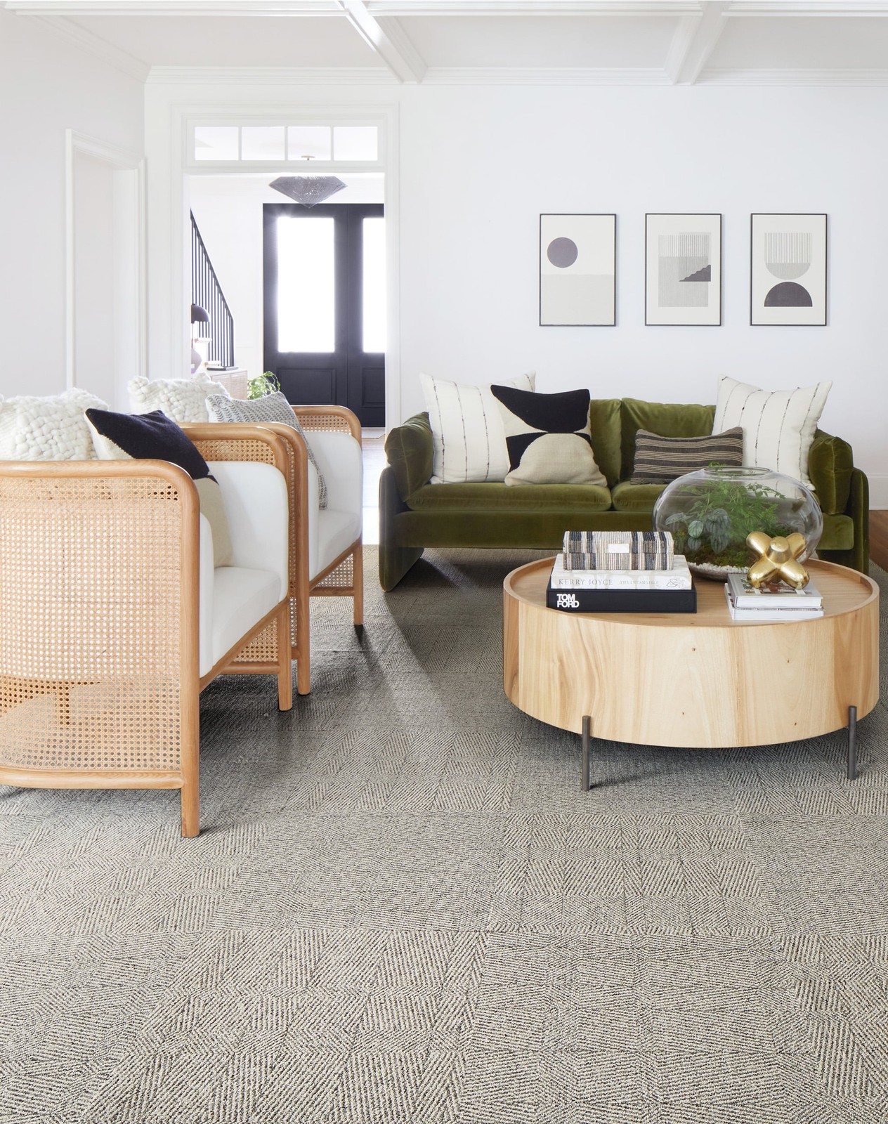 (Bulk Avail) FLOR Tweed Indeed Carpet Tiles 19.69